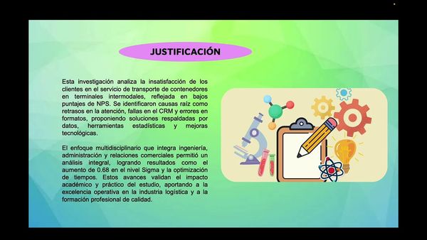 MED118 - Incrementar el Puntaje de Satisfacción en Solicitudes de Transporte de Contenedores con l…