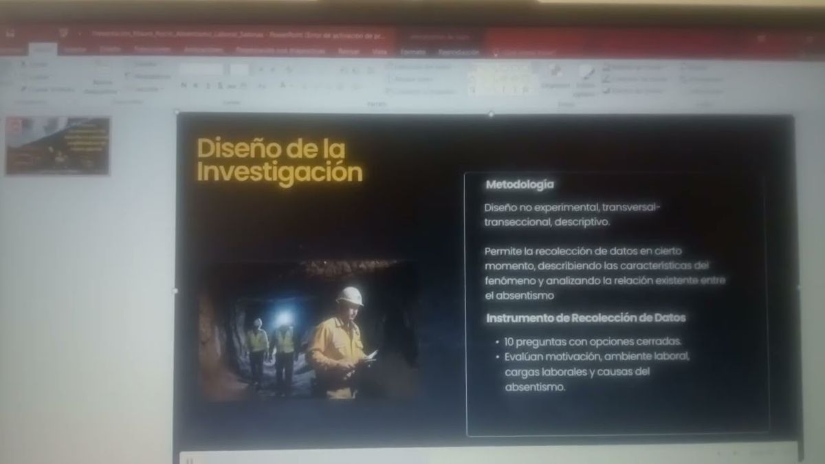 INT018- Causas y Consecuencias del Absentismo Laboral en los Trabajadores de Minera Sabinas