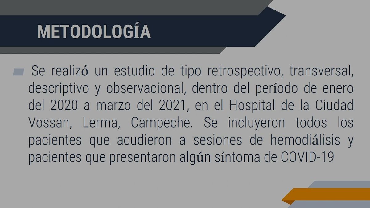 CTM110 - Factores de Riesgo para Insuficiencia Renal Crónica en pacientes con Tratamiento Sustitut…