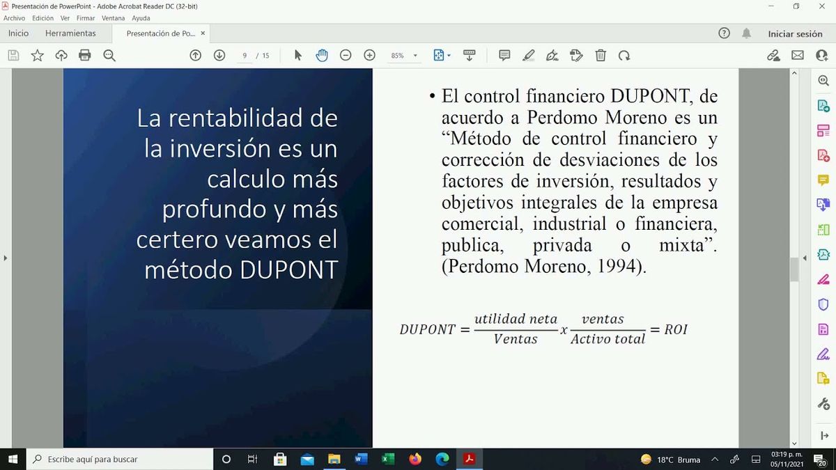 CLY004 - Metodologías para el Análisis de la Rentabilidad de Investión (ROI) en las Organizacion…