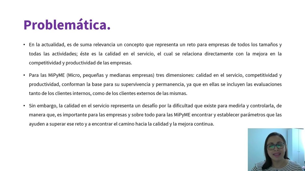 HHH135 - Diagnóstico de Mejora Basado en la Aplicación del Modelo Servqual en la Empresa Denamex