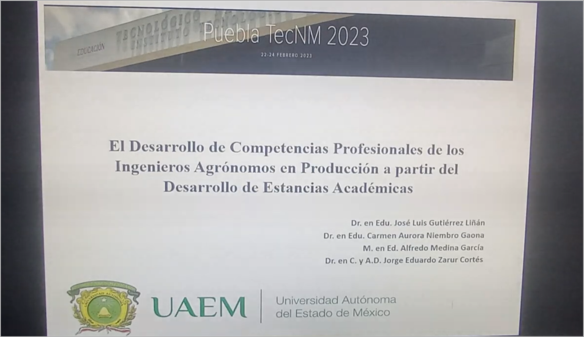 ITP064 - El Desarrollo de Competencias Profesionales de los Ingenieros Agrónomos en Producción a…