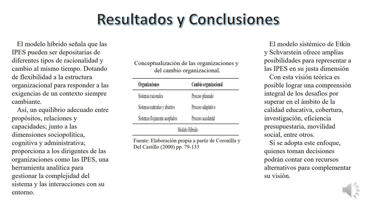 CEL442 - Las Instituciones Públicas de Educación Superior como Organizaciones Complejas