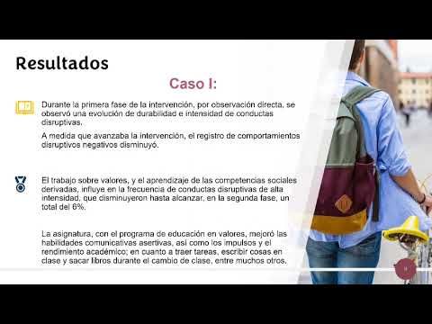 CDX107 - Aplicación del método de intervención cognitivo-conductual para conductas disruptivas …