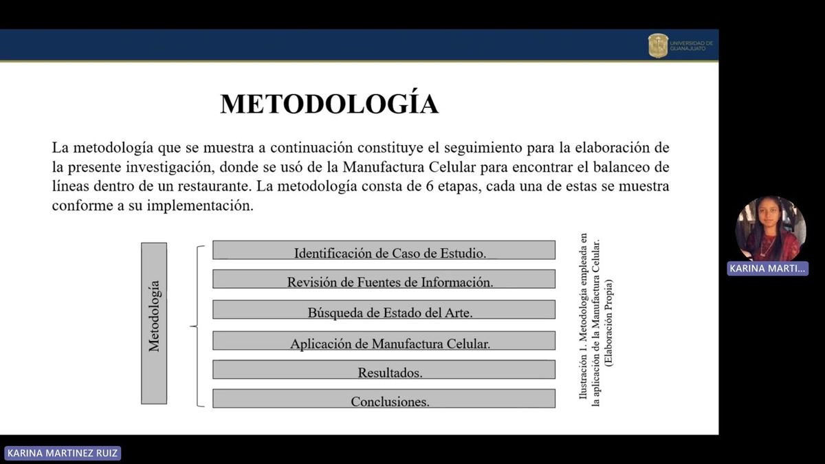 MLA176 - Desarrollo de la Manufactura Celular dentro de una Pyme del Sector Restaurantero Dentro d…