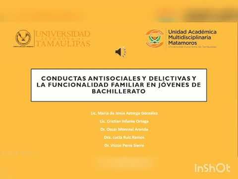 H085 - RELACIÓN ENTRE FUNCIONALIDAD FAMILIAR Y CONDUCTAS DELICTIVAS Y ANTISOCIALES EN ESTUDIANTES …