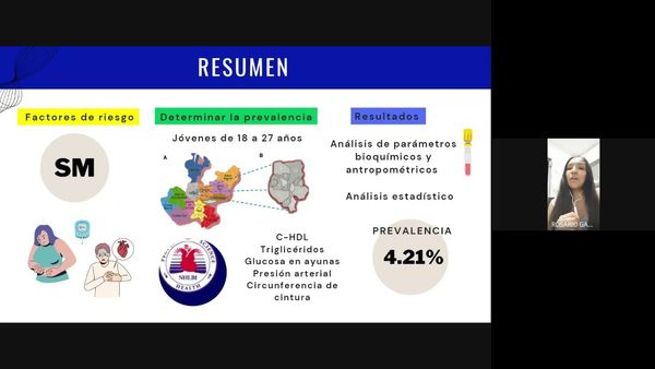 MLA134 - Prevalencia del Síndrome Metabólico (SM) Considerando los Criterios ATP III en Jóvenes…