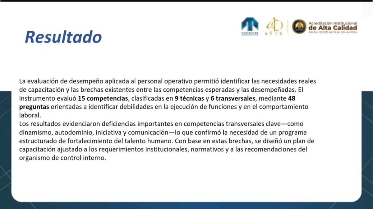 INT022- Plan de capacitacion en los trabajadores del nivel operativo de una empresa del sector salu…