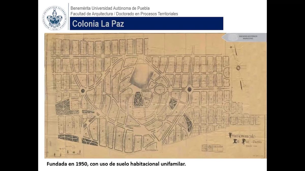 F038 - Participación ciudadana en el proceso de planeación urbana de la colonia la Paz, Puebla, M…