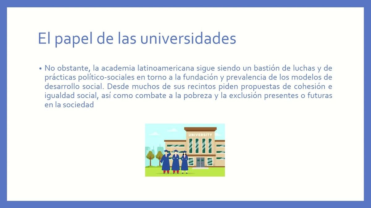 HLG109 - Globalización y Neoliberalismo: Cambios en la Academia