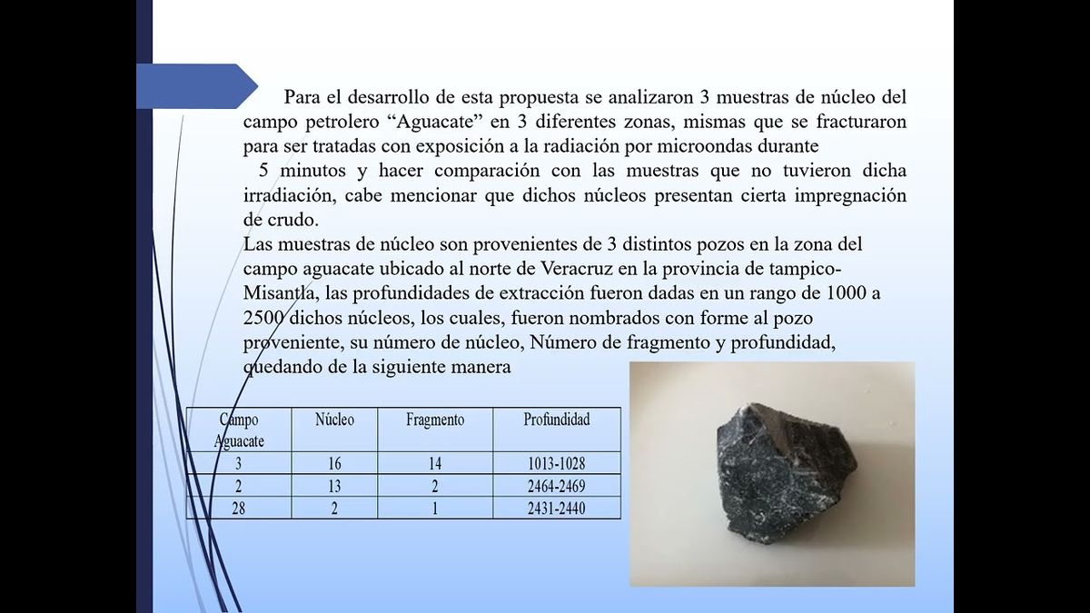 MOR331 - Recuperación mejorada de crudo pesado aplicando irradiación de microondas