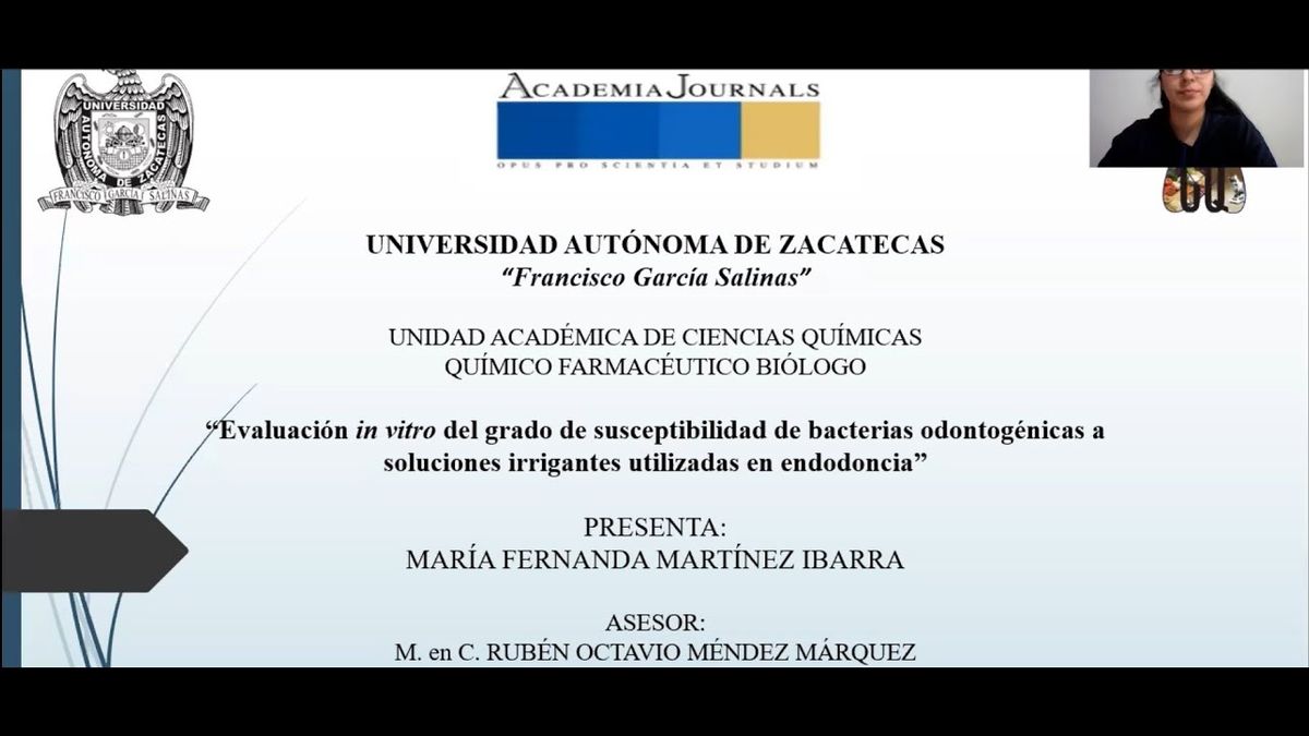 CYA022 - Evaluación in vitro del Grado de Susceptibilidad de Bacterias Odontogénicas a Soluciones…