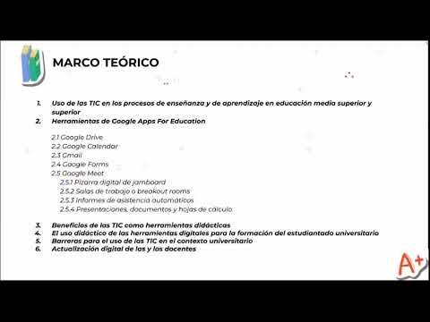 MOR008 - Incorporación de Google For Education en los Procesos de Enseñanza y de Aprendizaje en …