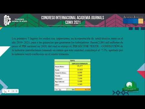 MEX064 - Principales Afectaciones de Trabajos Formales en la Industria Textil Durante la Pandemia d…