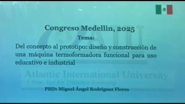 MED140 - Del concepto al prototipo: diseño y construcción de una máquina termoformadora funciona…