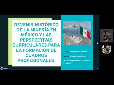 CEL401 - Devenir Histórico de la Minería en México y las Perspectivas Curriculares para la Form…