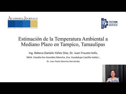 CHM125 - Estimación de la Temperatura Ambiental a Mediano Plazo en Tampico, Tamaulipas