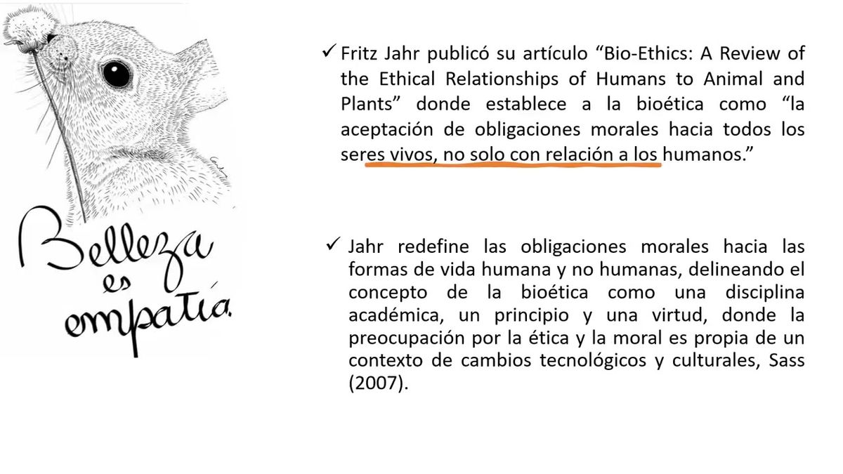 HHH253 - Bioética en el Manejo de Animales: Una Perspectiva Universitaria