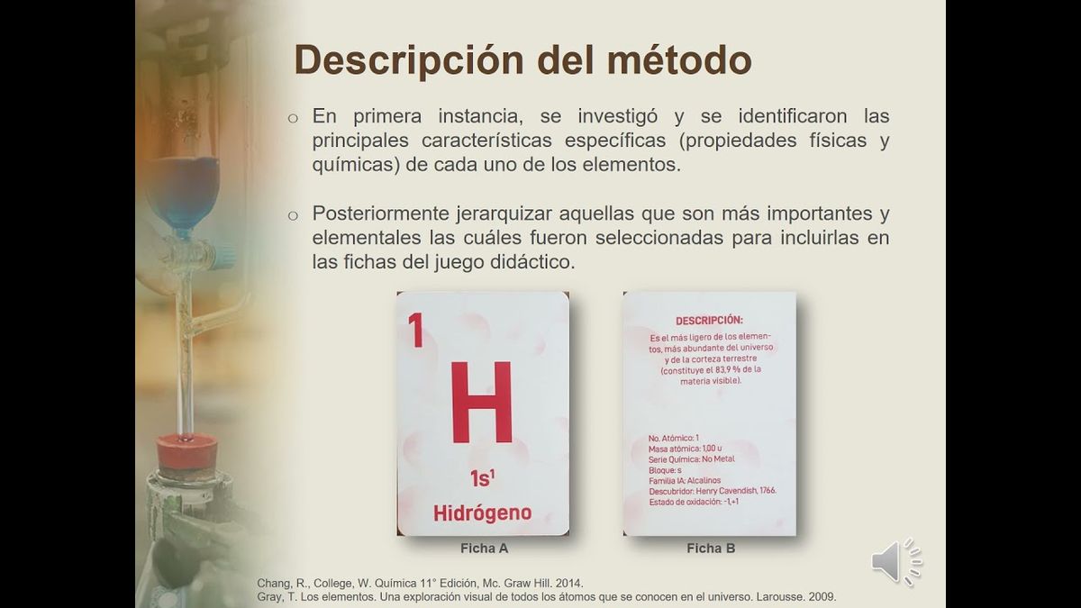 HID055 - Aprendiendo los Elementos de la Tabla Periódica mediante un material Didáctico