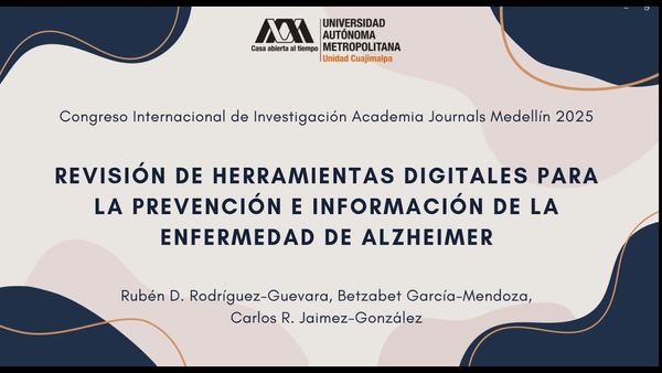 MED186 - Revisión de Herramientas Digitales para la Prevención e Información de la Enfermedad de…