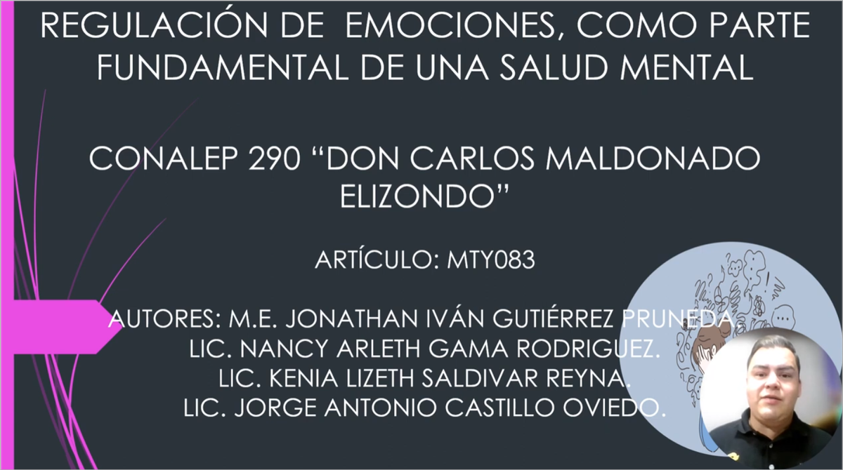 MTY083 - Regulación de Emociones como Parte Fundamental de una Buena Salud Mental