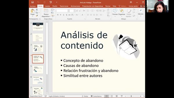 HID030 - Contribución desde la Función del Asesor para que el Estudiante no Abandone el Curso en …