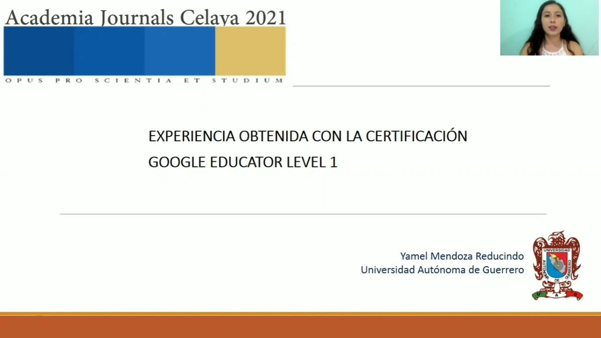 CLY117 - Experiencia Obtenida con la Certificación Google Educator Level 1