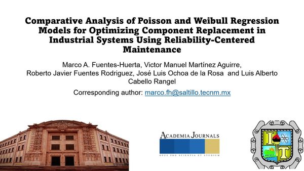 AJA059 - Comparative Analysis of Poisson and Weibull Regression Models for Optimizing Component Rep…