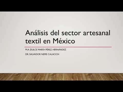 T016 - ANÁLISIS DEL SECTOR ARTESANAL TEXTIL EN MÉXICO