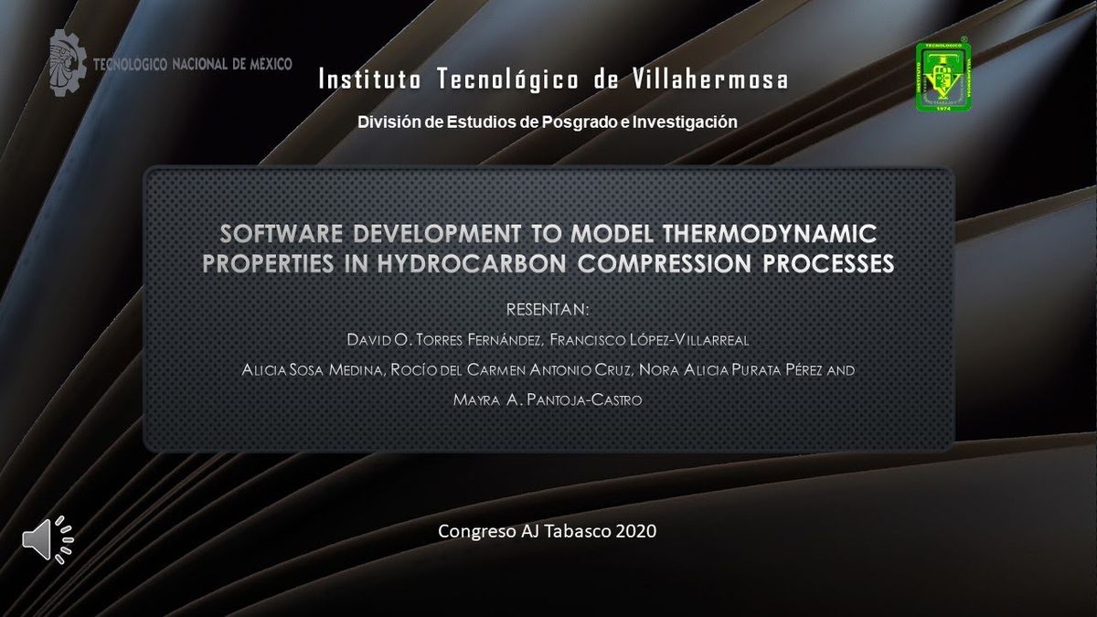 T136 - SOFTWARE DEVELOPMENT TO MODEL THERMODYNAMIC PROPERTIES IN HYDROCARBON COMPRESSION PROCESSES.