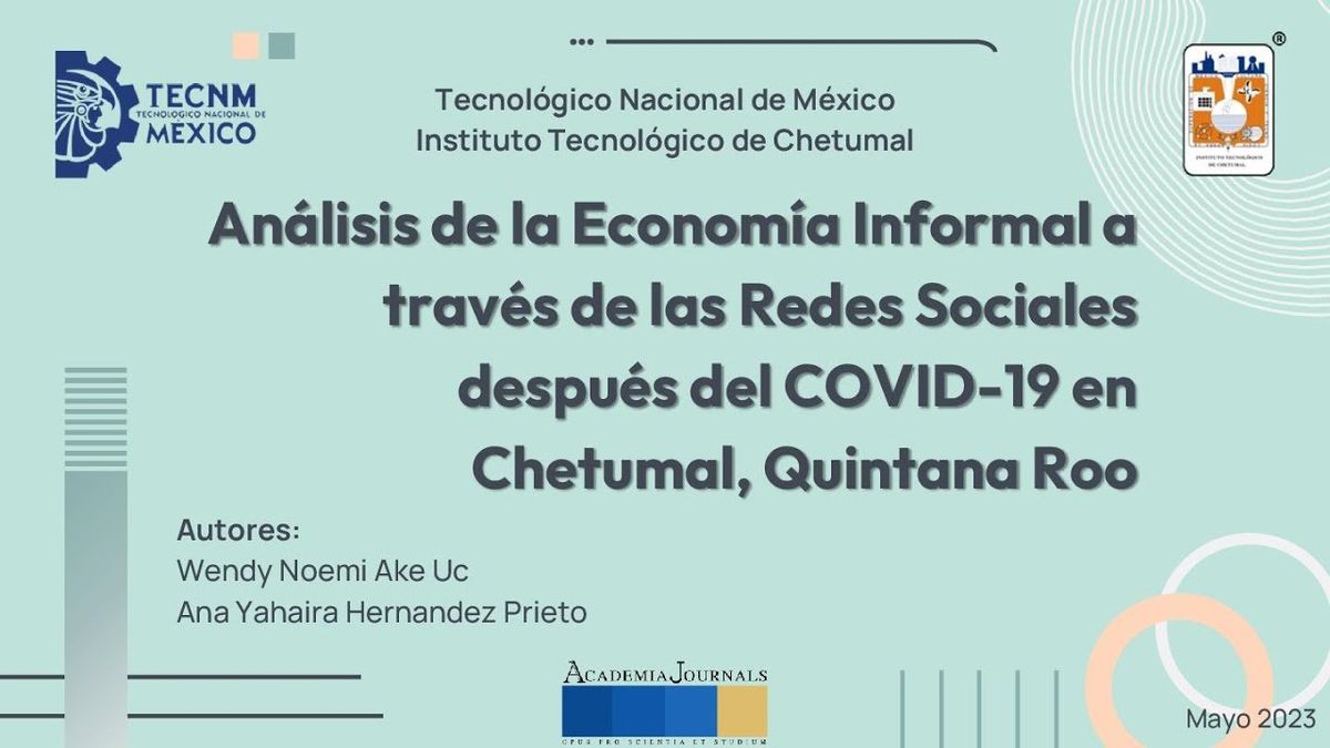 CHM152 - Análisis de la Economía Informal a través de las Redes Sociales después del COVID-19 …