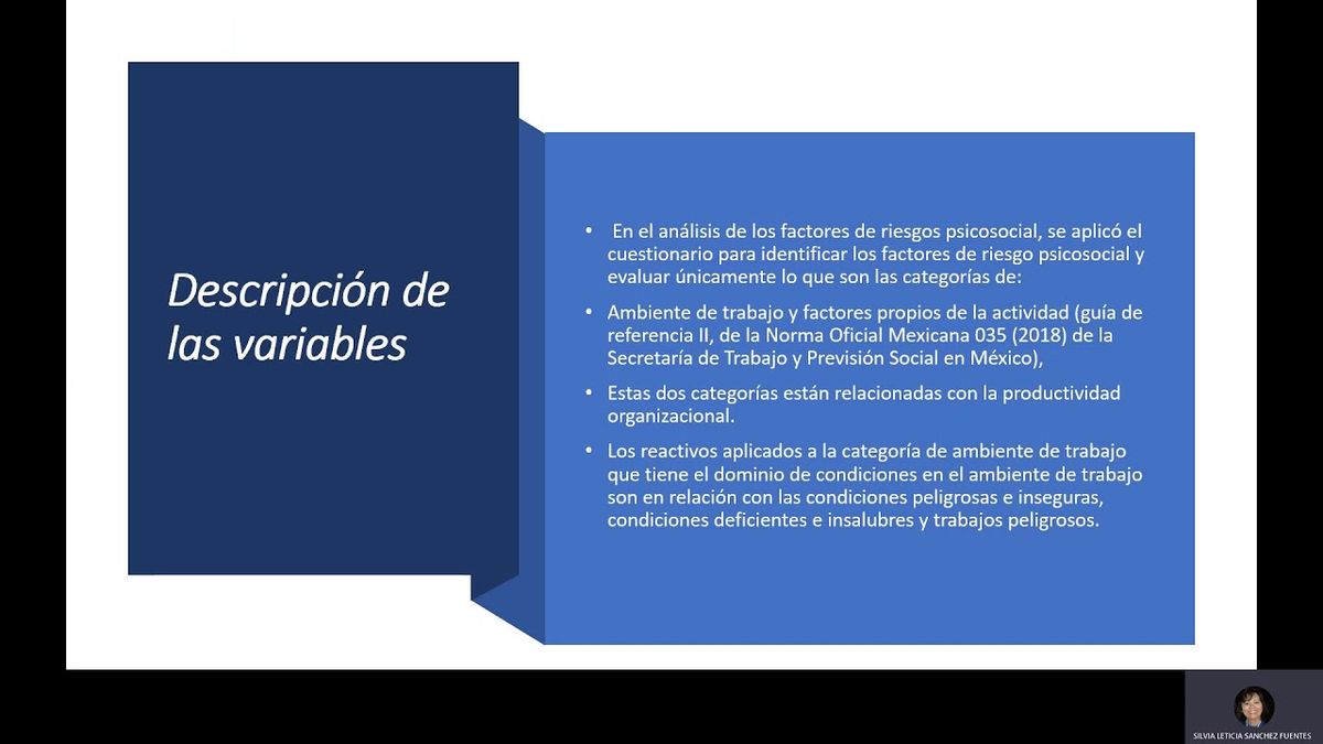 CCC-432 - FACTORES DE RIESGO PSICOSOCIAL Y PRODUCTIVIDAD ORGANIZACIONAL