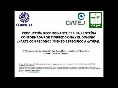 T034 - PRODUCCIÓN RECOMBINANTE DE UNA PROTEÍNA CONFORMADA POR TIORREDOXINA Y EL DOMINIO VNART1 CO…