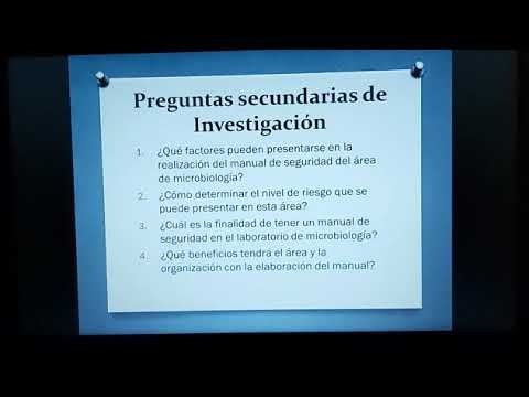 CHE179 - IMPORTANCIA DE UN MANUAL DE SEGURIDAD EN EL LABORATORIO DE MICROBIOLOGÍA  Y LA IDENTIFI…