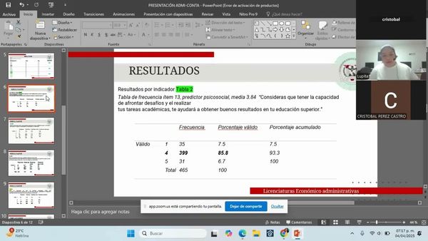 AJA088 - Factores que predicen el éxito académico en la educación superior