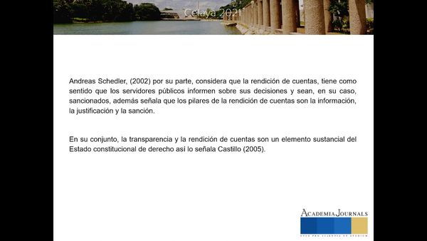 CLY544 - Transparencia y Control Interno: Elementos Esenciales en los Municipios de Michoacán de O…