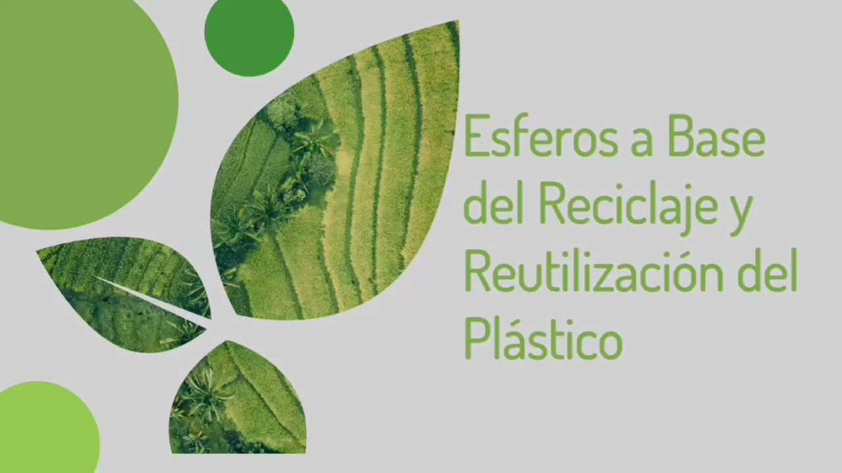 CEL169 - Esferos a Base del Reciclaje y Reutilización del Plástico