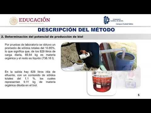 H236 - PRODUCCIÓN DE BIOL A TRAVÉS DE LA DIGESTIÓN ANAERÓBICA DE ESTIÉRCOL BOVINO PARA USO POT…
