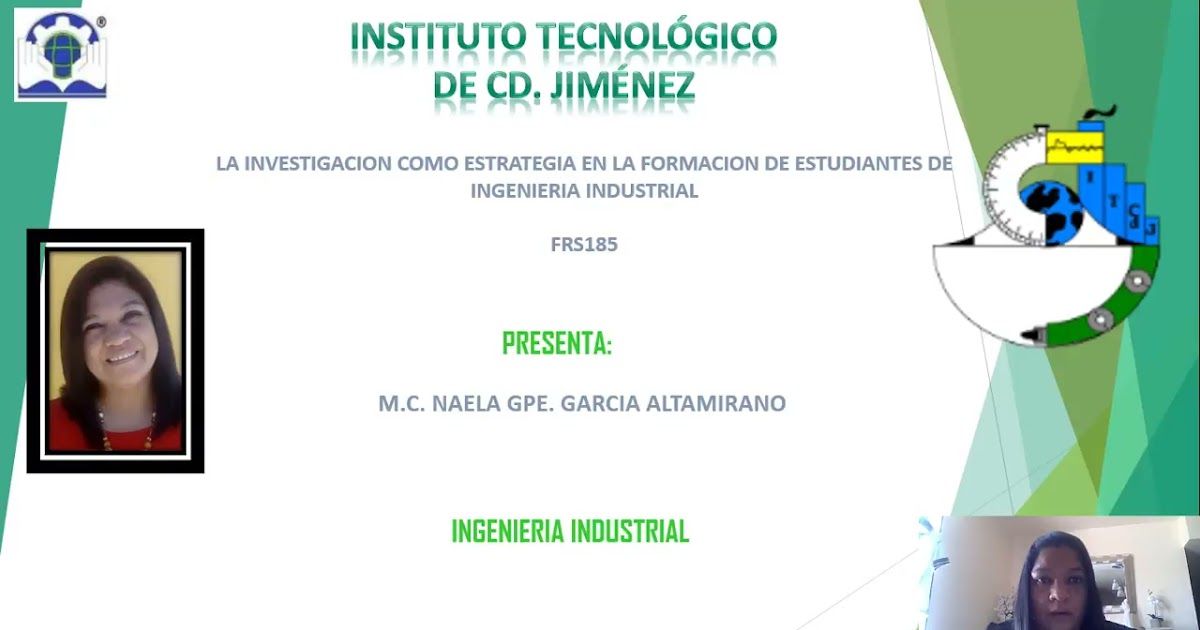 FRS185 - La Investigación como Estrategia en la Formación de Estudiantes de Ingeniería Industrial