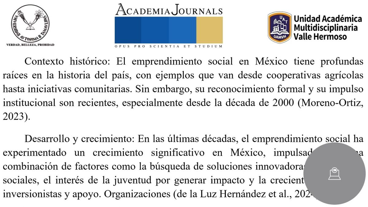 FRS110 - Perspectivas del Emprendimiento Social en México