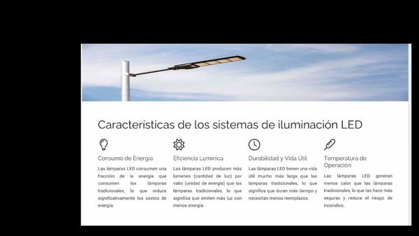 HDG242 - Evaluación del Sistema de Iluminación Led en Avenida Revolución, Zitácuaro Michoacán