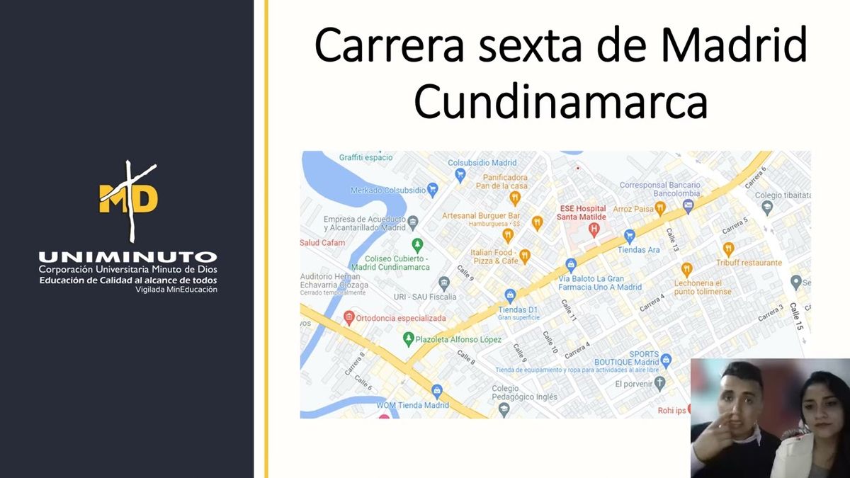 MOR246 - Separación de Residuos Sólidos en la Carrera Sexta de Madrid Cundinamarca