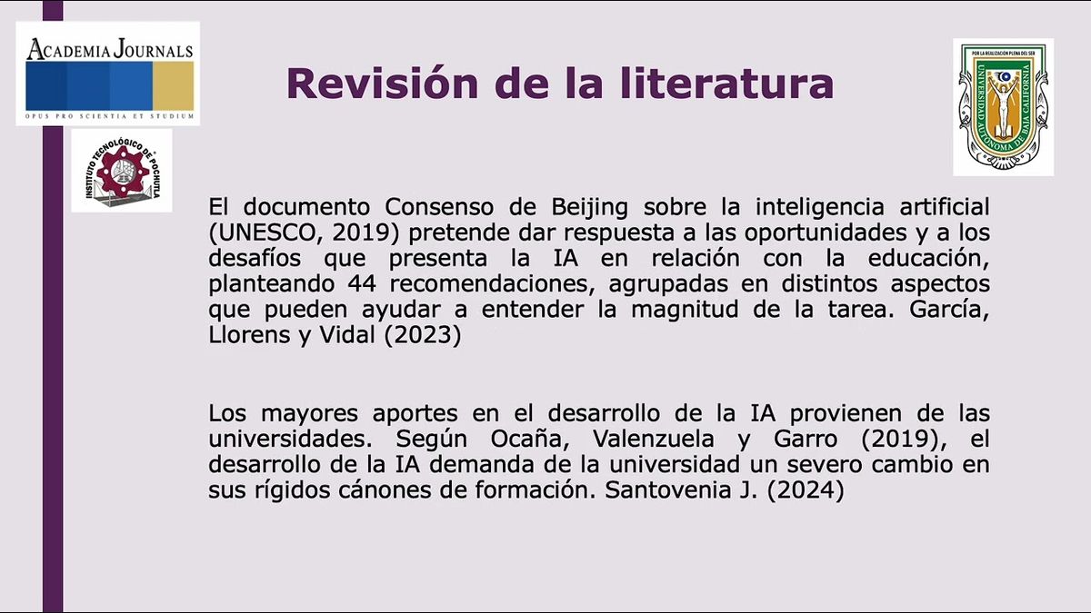 HUA088 - “Implementación de la Inteligencia Artificial entre estudiantes de Licenciatura en Admi…