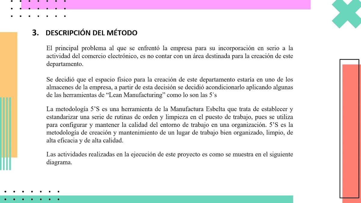 CCC-393 - ESTABLECIMIENTO DE PROCEDIMIENTOS PARA E-COMMERCE UTILIZANDO HERRAMIENTAS LEAN MANUFACTUR…