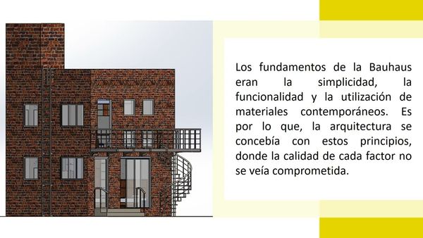 ITG060- La Influencia de la Bauhaus en el Diseño de una Vivienda para una Docente Universitaria en…