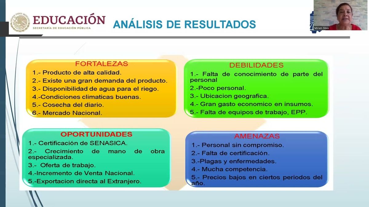 MOR436 - Reducción de Riesgos de Contaminación para una Unidad Productiva de Tomates en Invernad…