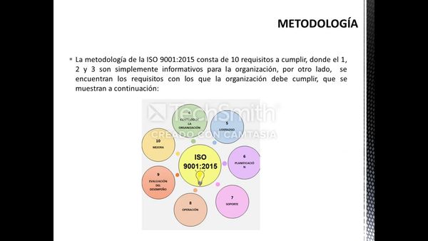 H434 - IMPLEMENTACIÓN DE UN SISTEMA DE GESTIÓN BASADO EN ISO 9001:2015 EN UNA INSTITUCIÓN PÚBLI…