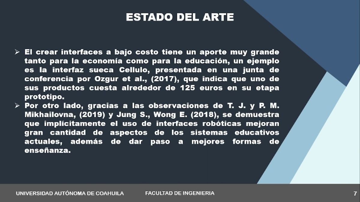 TLA064 - Diseño de Interfaz de Bajo Costo para el Desarrollo de Aprendizaje de Robótica en Niño…