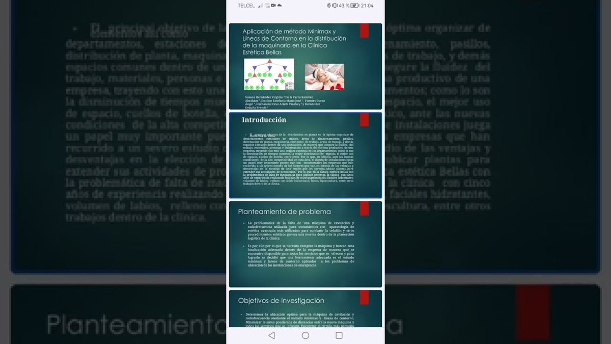 CEL225 - Aplicación del Método Minimax y Líneas de Contorno en la Distribución de la Maquinari…