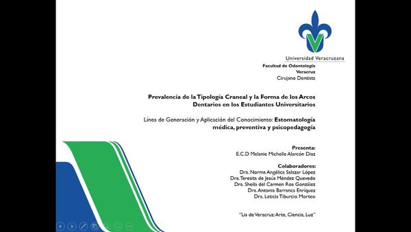 HDG111 - Prevalencia de la Tipología Craneal y la Forma de los Arcos Dentarios en los Estudiantes …